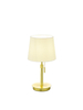 Lampa stołowa Trio 509100108 biały/złoty