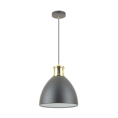Lampa wisząca MENSA Zuma Line A8050L-SBK czarny/złoty