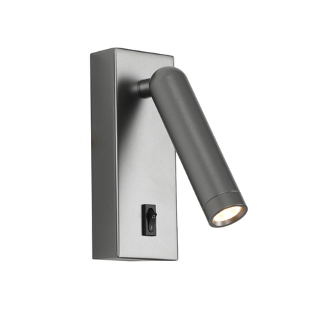 Kinkiet Italux WL-46376-1-GR Szary