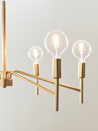 Lampa wisząca Markslöjd MONARCH 108210 złoty