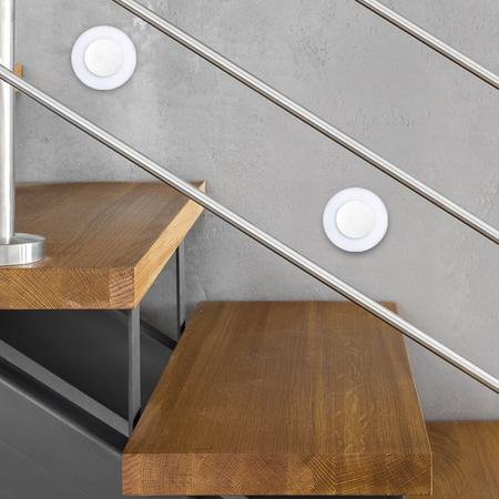 Eko-Light Oczko OTI Barwa Zimna 6500K EKS1085 BIAŁY / SREBRNY