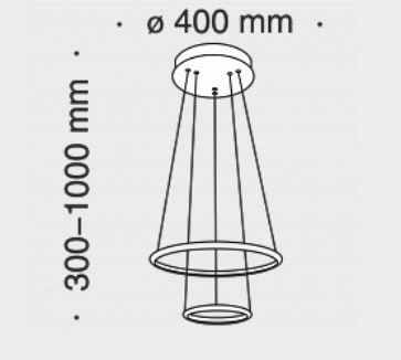 Lampa wisząca Maytoni MOD877PL-L35W Nola