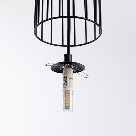 Sollux Lighting Lampa wisząca BRINA 3L czarna SL.1334