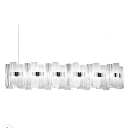 Lampa wisząca Slamp LA LOLLO - WHITE 140 LALS3XLWHT01T00NMTEU biały