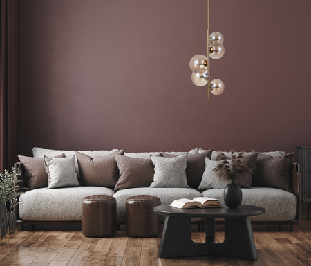 Lampa wisząca Italux PND-406007-V5-HBR Mosiądz miodowy