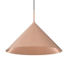 Milagro Lampa wisząca CAPITAL ROSE GOLD Ø46cm 1xGX53 MLP0954 MIEDZIANY + CZARNY
