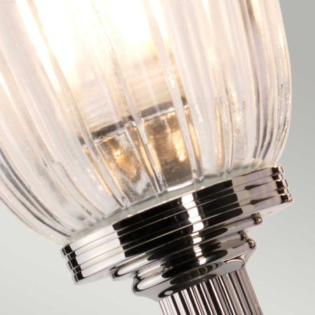 Kinkiet Elstead Lighting Carroll szary BATH-CARROLL1-PN