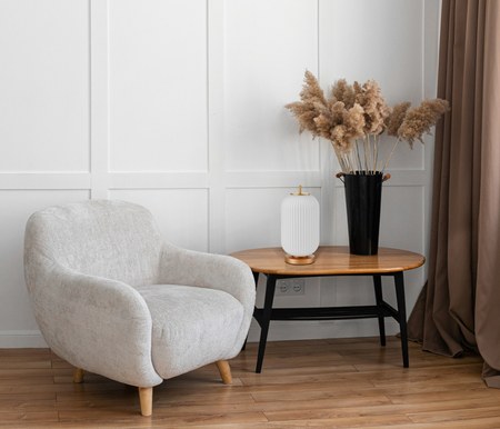 Lampa stołowa Italux Olmeto TB-28798-1-GD-WH Złoty