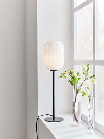 Lampa stołowa Markslöjd CAVA 108252 biały/czarny