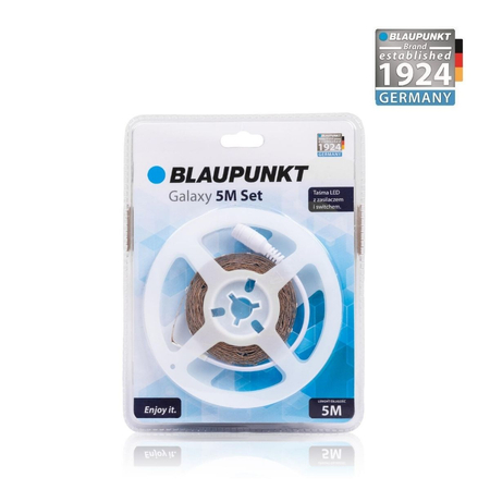 Zestaw taśma LED Blaupunkt Galaxy Blister 12V 5M NW