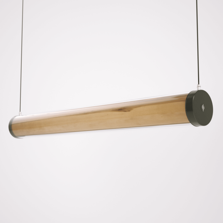 Lampa LED Wooden TUBE Walnut Wi-Fi-Control