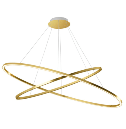 Lampa wisząca Nemo ELPLOW56 Ellisse Double