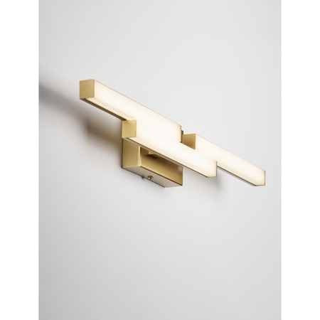 Lampa łazienkowa Luces Exclusivas MARVONA LE45681 złoty i odcienie złota