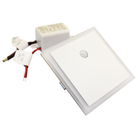 Eko-Light Oprawa schodowa Evo Barwa Neutralna 4000K 12V z czujnikiem ruchu Biały EKS7073 BIAŁY