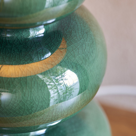 Lampa stołowa Endon Lighting Monroe 111256 zielony