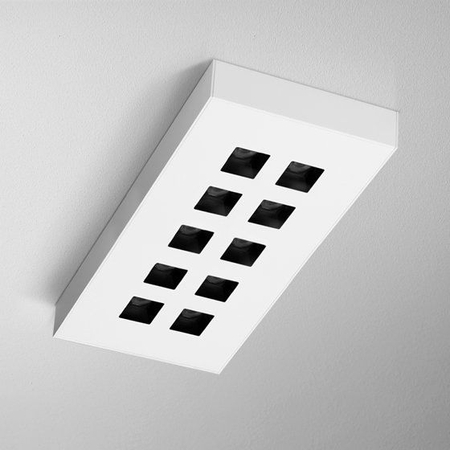 Lampa natynkowa AQForm Dark Points LED Surface Biały Struktura