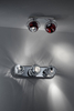 Kinkiet/lampa sufitowa Fabbian D57G2303 Beluga Colour 2 Luci Rosso