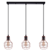 Lampa wisząca CARRON 3 LINE COPPER Azzardo AZ2141 miedziany