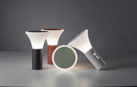 Lampa stołowa SPOT zielony mat 3W akumulatorowa przenośna IP44 ściemnianie 3 stopniowe