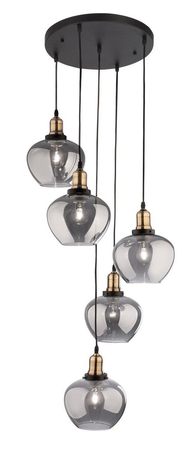 Lampa wisząca Luces Exclusivas CALDAS LE41928 czarny