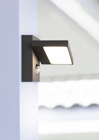 Kinkiet zewnętrzny Trio 226369142 grafitowy