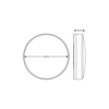 Lampa sufitowa Zuma Line 1004 NOLAN LAMPA SUFITOWA CLEAR