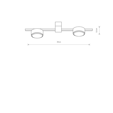 Lampa sufitowa PILLS Nowodvorski 8270 biały