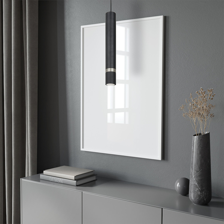 Milagro Lampa wisząca JOKER INOX 1xGU10 MLP9673 SREBRNY