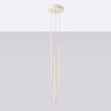 Sollux Lighting Lampa wisząca PASTELO 3P beżowa SL.1515