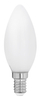 Żarówka LED C35 E14 6W 4000K filament mleczna