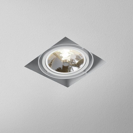 Lampa wpuszczana AQForm Squares 111 x 1 Trimless Recessed Biały Struktura