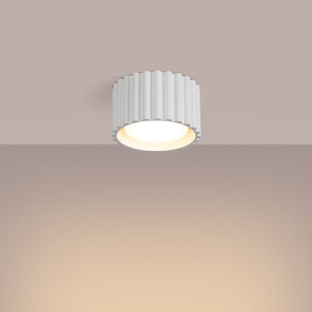 Sollux Lighting Plafon AURA 1 biały Gx53 SL.1782