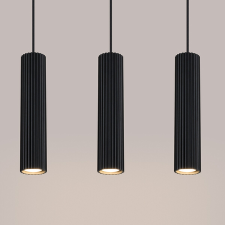 Sollux Lighting Lampa wisząca KARBON 3L czarny SL.1575