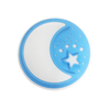 Plafon LED Milagro ML6183 Note Blue