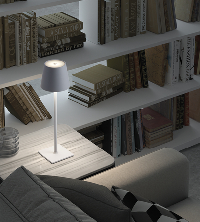 Lampa stołowa PALS czarny LED 3,5W akumulatorowa przenośna, ściemnianie