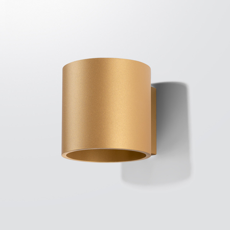 Sollux Lighting Kinkiet ORBIS 1 złoty SL.1181
