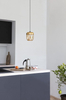 Lampa wisząca Umage 2215 Acorn amber brass