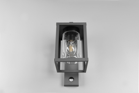 Kinkiet zewnętrzny Trio 212069142 grafitowy