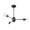 Sollux Lighting Żyrandol LANGO 3 czarny SL.1021