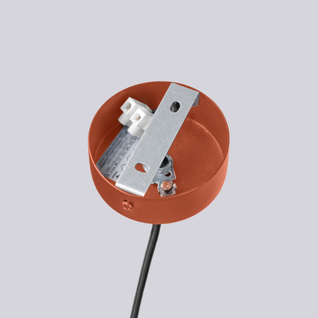 Sollux Lighting Żyrandol HALO 6 ochra czerwona SL.1833