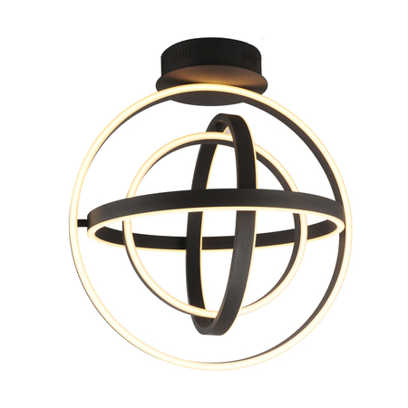 Lampa sufitowa TESS Zuma Line MX9203-4-3BD czarny