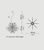 Lampa wisząca Slamp LILSM00WHT01T00000EU Lillibet White
