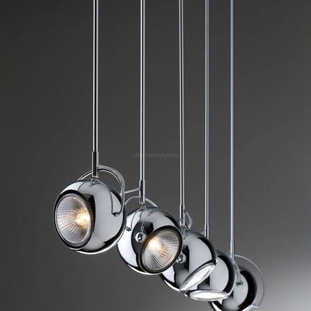 Lampa wisząca Fabbian D57A0915 Beluga Steel D200 Ø20cm Cromato