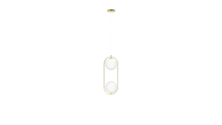 Lampa wisząca COCO 2 PENDANT Azzardo AZ4982 złoty