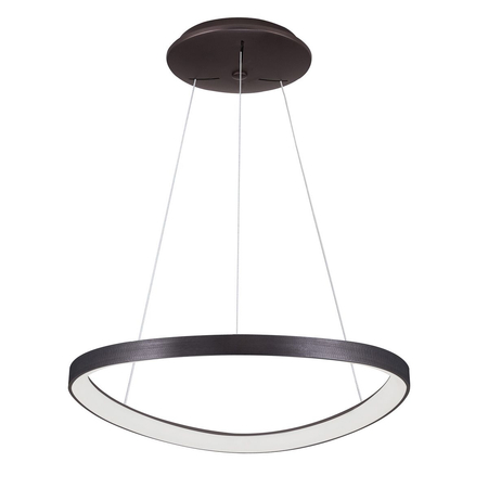 Lampa wisząca Italux Morfi  5355-848ROP-BC-3 Kawowy szczotkowany