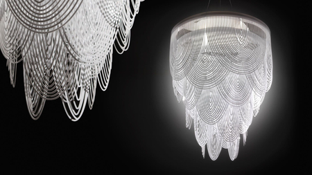 Lampa wisząca Slamp CERSOVSWHT01T00000EU Ceremony Large White