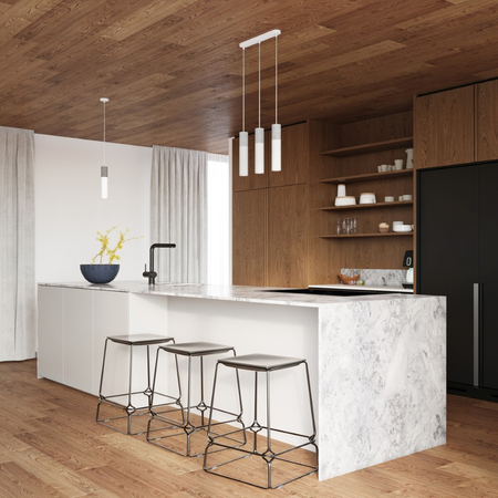 Sollux Lighting Lampa wisząca BORGIO 3L biały SL.0649