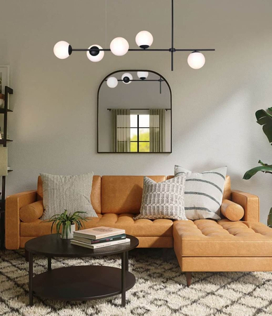 Lampa sufitowa VUELTA Kaja K-4738 biały/czarny