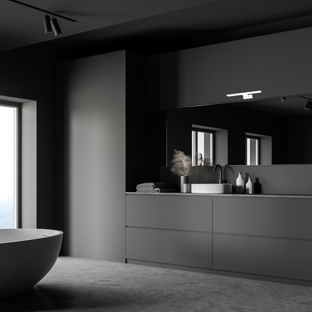 Milagro Kinkiet Shine 30cm 7W LED Biały ML3873 BIAŁY