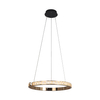 Lampa wisząca MURIEL Zuma Line MD4996-1-3GBD czarny/złoty